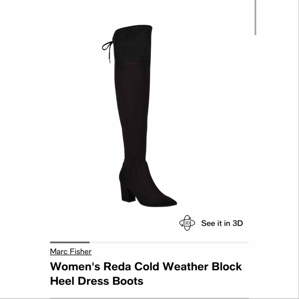 Reda Cold Weather Blocked Heeled Over the knee boot